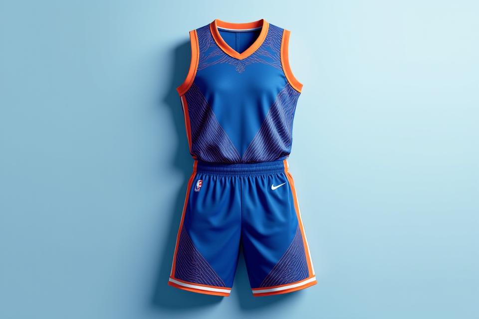 Tenue de basketball personnalisée, design moderne